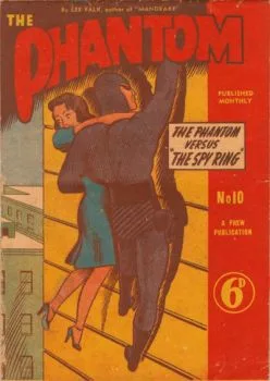 Cover of The Phantom Versus "The Spy Ring"