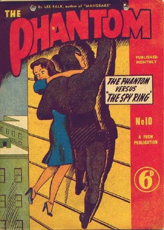 Cover of The Phantom Versus "The Spy Ring"