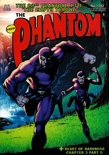 Cover of The 22nd Phantom part 1; The Empty Throne