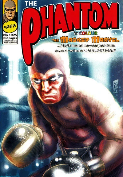 Cover of The Masked Marvel