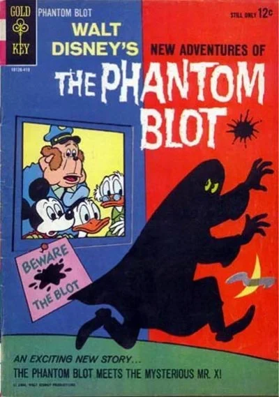 Cover of The Phantom Blot Meets the Mysterious Mr. X