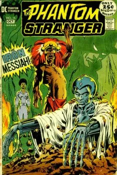 Cover of "The Iron Messiah!"/I Battled For The Doom Stone/Satan's Sextet/"I Scout Earth's Strangest Secrets!"