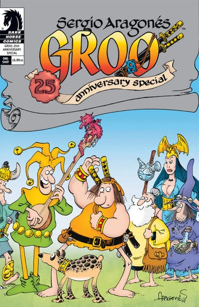 Cover of The Plague; Groo For Sale; The Groo Alphabet