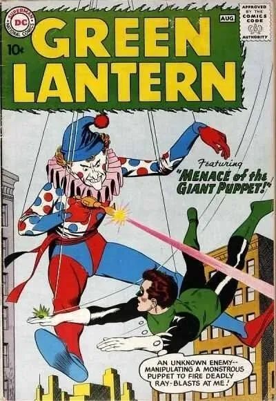 Cover of The Planet of Doomed Men; Menace of the Giant Puppet!