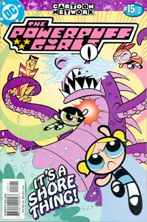 Cover of Shore Thing!; Powerpuff Picasso