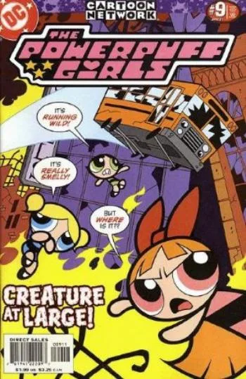Cover of Creature At Large!; Blowing Bubbles