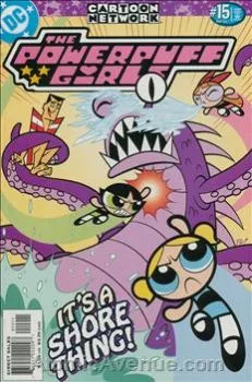 Cover of Shore Thing!; Powerpuff Picasso