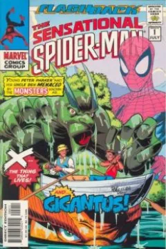 The pre-powered Peter Parker in here there be Monsters!