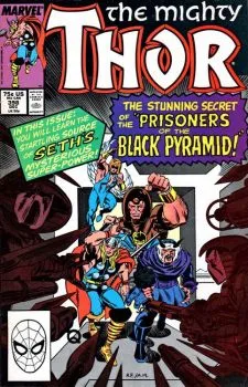 Cover of The Prisoners of the Black Pyramid