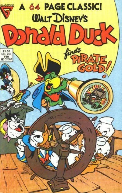 Cover of Donald Duck Finds Pirate Gold