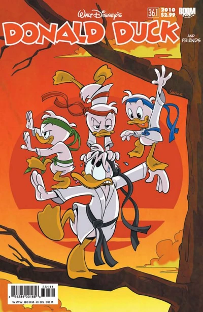 Cover of Donald Duck Tsunamis