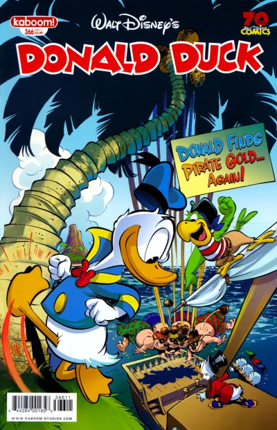 Cover of Donald Finds Pirate Gold... Again!