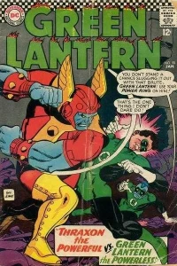 The Quest of the Wicked Queen of Hearts!; Thraxton the Powerful vs. Green Lantern the Powerless!