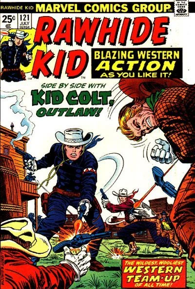 Cover of The Rawide Kid Meets The Two-Gun Kid!