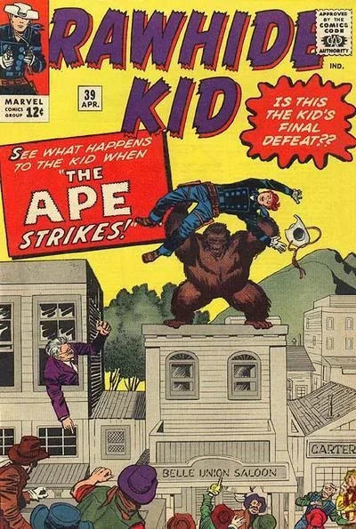 Cover of The Ape Strikes!