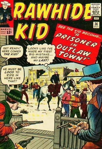 Cover of The Prisoner Of Outlaw Town