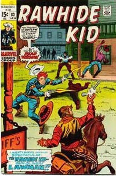 Cover of The Rawhide Kid, Lawman