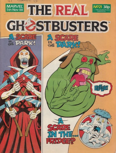 Cover of Real Ghostbusters 21