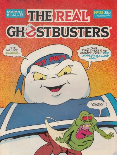 Cover of Real Ghostbusters 23