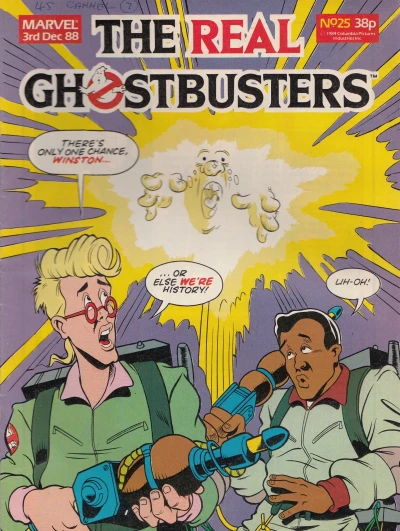 Cover of Real Ghostbusters 25
