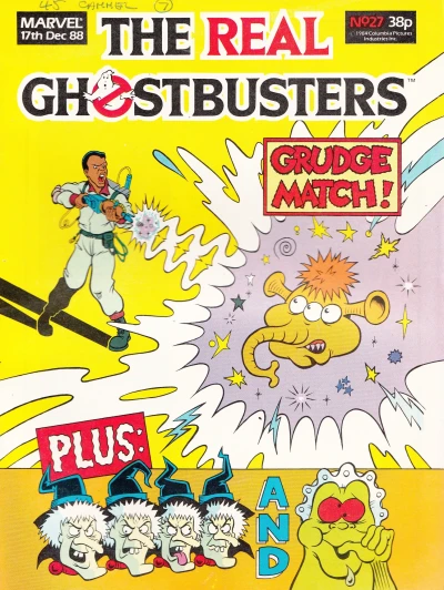 Cover of Real Ghostbusters 27