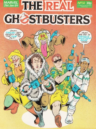 Cover of Real Ghostbusters 32