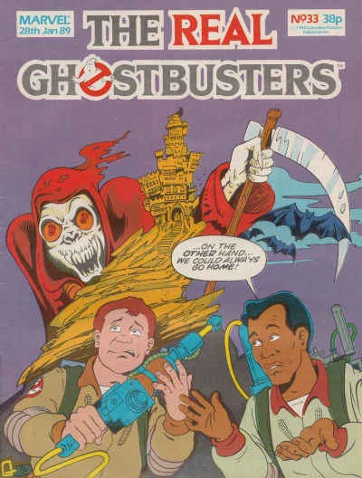 Cover of Real Ghostbusters 33
