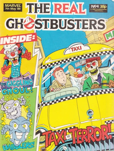 Cover of Real Ghostbusters 4