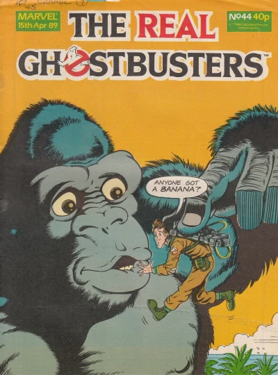 Cover of Real Ghostbusters 44