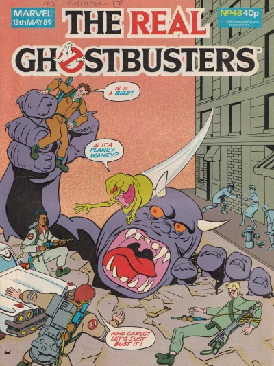 Cover of Real Ghostbusters 48