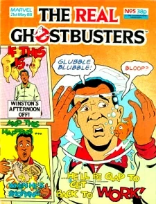 Cover of Real Ghostbusters 5