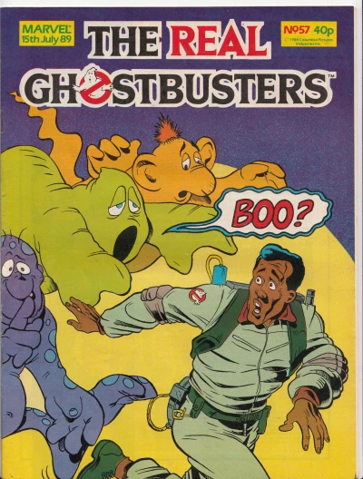 Cover of Real Ghostbusters 57