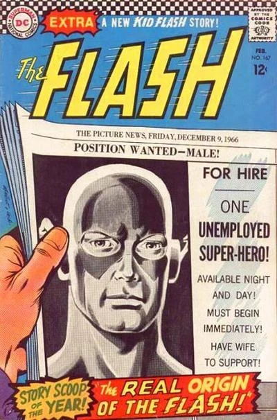Cover of The Real Origin Of The Flash!