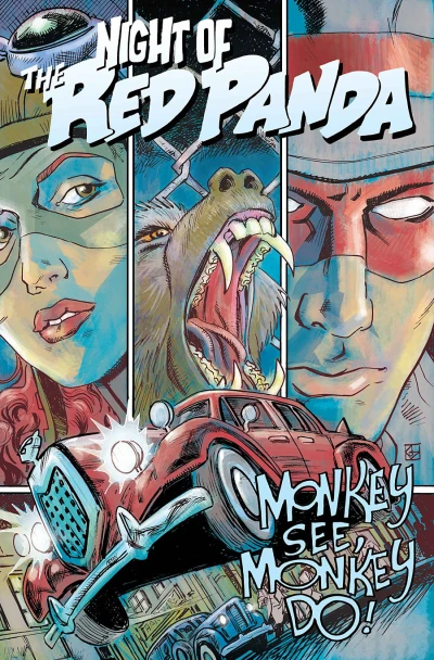 Cover of Monkey See, Monkey Do Part 1 of 2; Pyramid of Peril; Villain File