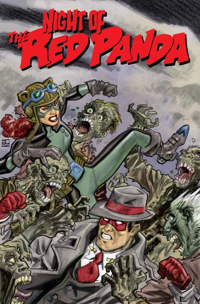 Cover of Dance of the Dead Part 2 of 2; Tales of the Red Panda: Pyramid of Peril