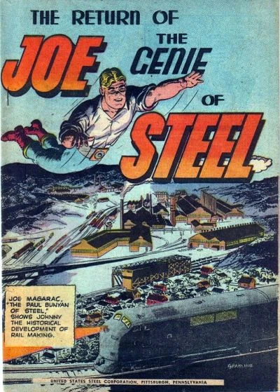 Cover of The Return of Joe, the Genie of Steel!