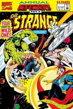 The Return of the Defenders Part 4: Hot Spell; His Master's Foes; Future Master of the Mystic Arts; First Blood; Raiders of the Purple Veil