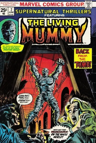 Cover of The Return of the Living Mummy!