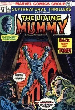 Cover of The Return of the Living Mummy!