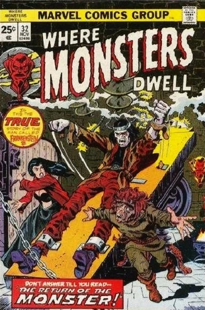 Cover of The Return Of The Monster