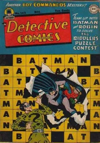 Cover of The Riddler's "Crimes Puzzle Contest"