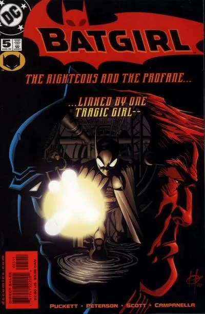 Cover of The Righteous And The Profane... ...Linked By One Tragic Girl...