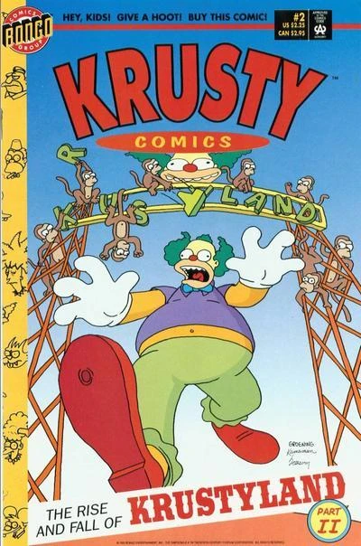 Cover of The Rise and Fall of Krustyland, Part Two