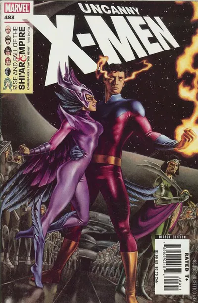 Cover of The Rise and Fall of the Shi'Ar Empire Chapter Nine: Vulcan's Descent