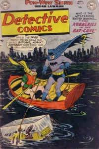 The Robberies in the Bat-Cave