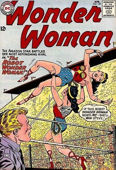 Cover of The Robot Wonder Woman