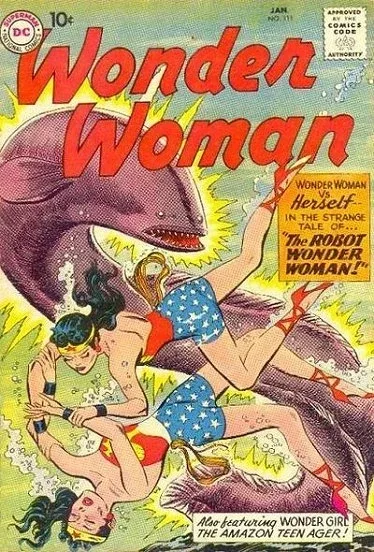 Cover of The Robot Wonder Woman