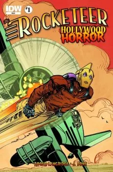 Cover of The Rocketeer vs. the Hollywood Horror