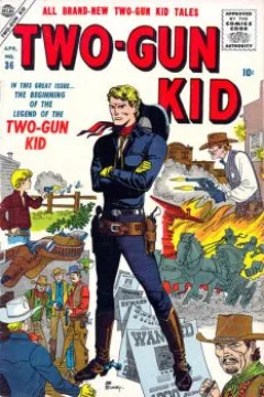 The Saga of the Two-Gun Kid!