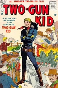 The Saga of the Two-Gun Kid!